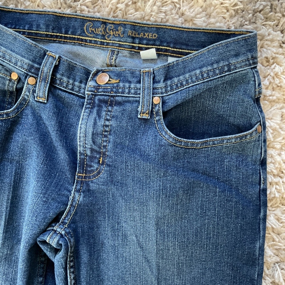 Cruel Girl‎ Relaxed Fit Boot Cut Blue Jeans Women's Size 05